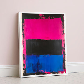 Mark Rothko Style Color Field Canvas Wall Art In Bold Hues