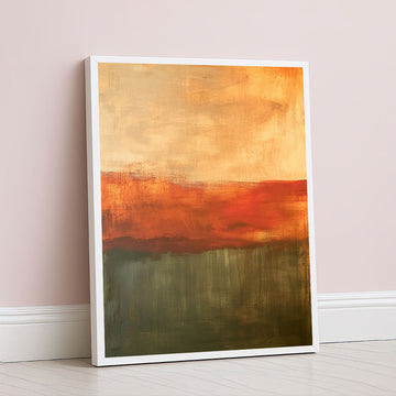 Mark Rothko Inspired Color Field Abstract Canvas Wall Art