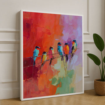 Sleek Minimalist Style Canvas Wall Art