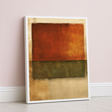 Mark Rothko Style Color Field Abstract Canvas Wall Art