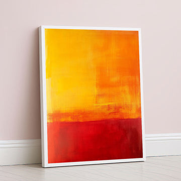 Mark Rothko Inspired Color Field Abstract Canvas Wall Art