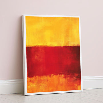 Mark Rothko Style Color Field Abstract Canvas Wall Art