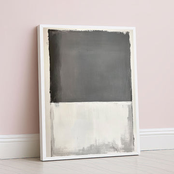 Mark Rothko Style Monochrome Color Field Canvas Wall Art