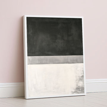 Mark Rothko Style Monochrome Color Field Canvas Wall Art