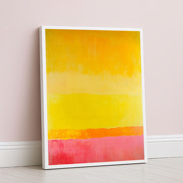 Mark Rothko Style Abstract Color Field Canvas Wall Art