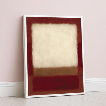 Mark Rothko Beige And Red Canvas Wall Art