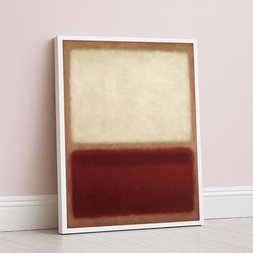 Mark Rothko Beige And Brown Canvas Wall Art