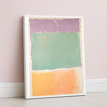 Mark Rothko Inspired Color Block Canvas Wall Art