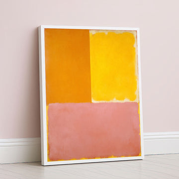 Mark Rothko Orange And Yellow Canvas Wall Art