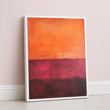 Mark Rothko Style Color Field Abstract Art Canvas Wall Art