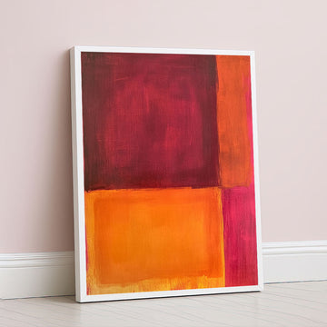 Mark Rothko Style Color Field Abstract Art Canvas Wall Art