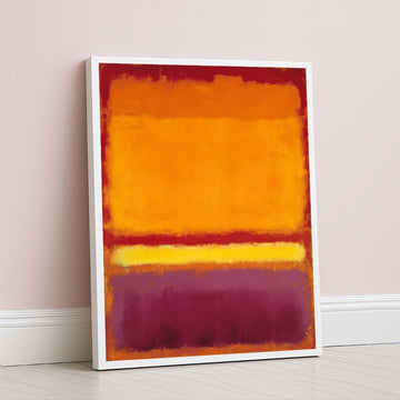 Mark Rothko Orange And Crimson Canvas Wall Art