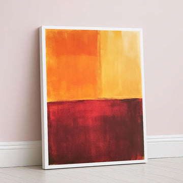Mark Rothko Style Color Field Abstract Canvas Wall Art