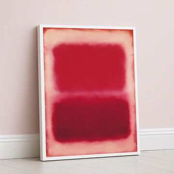 Mark Rothko Red And Beige Canvas Wall Art