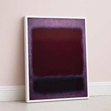 Mark Rothko Purple And Burgundy Canvas Wall Art