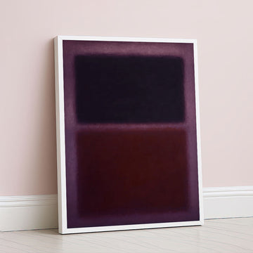 Mark Rothko Deep Purple And Burgundy Canvas Wall Art