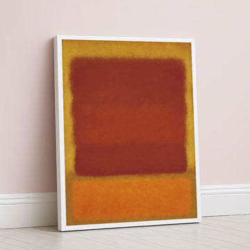 Mark Rothko Red And Orange Canvas Wall Art
