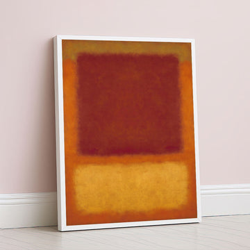 Mark Rothko Red And Orange Canvas Wall Art