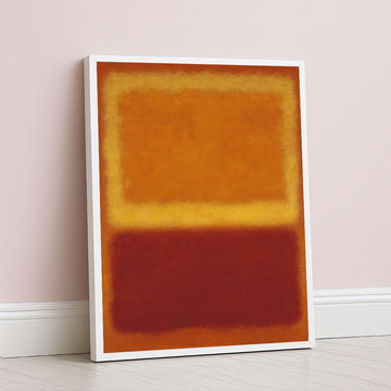 Mark Rothko Orange And Red Canvas Wall Art