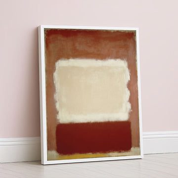 Mark Rothko Beige And Red Canvas Wall Art