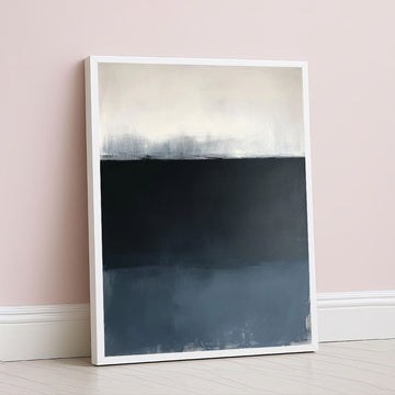 Mark Rothko Style Minimalist Color Block Canvas Wall Art