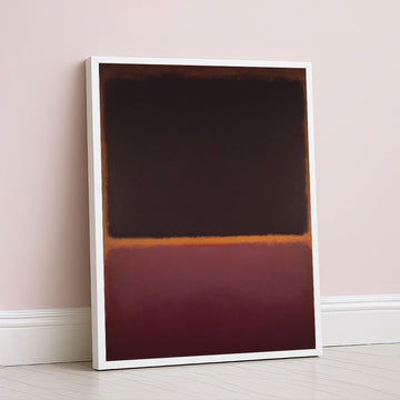 Mark Rothko Black And Red Canvas Wall Art