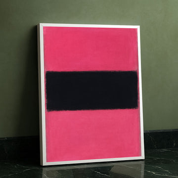 Mark Rothko Pink And Black Canvas Wall Art