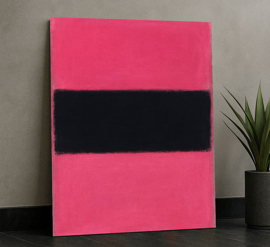 Mark Rothko Pink And Black Canvas Wall Art