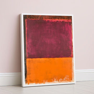 Mark Rothko Style Color Block Abstract Canvas Wall Art