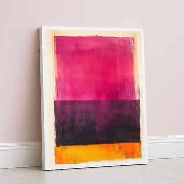 Mark Rothko Style Color Field Abstract Canvas Wall Art