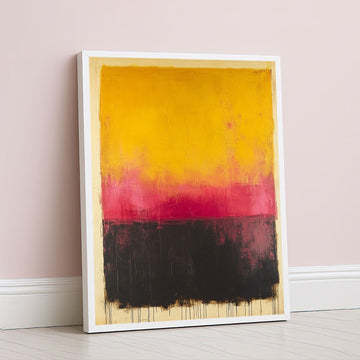 Mark Rothko Style Color Field Abstract Canvas Wall Art