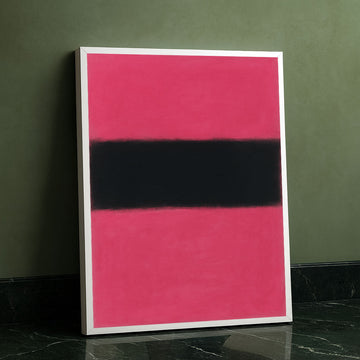 Mark Rothko Pink And Black Canvas Wall Art