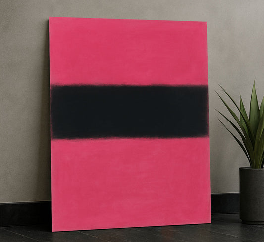 Mark Rothko Pink And Black Canvas Wall Art
