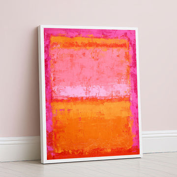 Mark Rothko Pink And Orange Canvas Wall Art