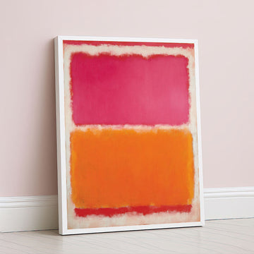 Mark Rothko Pink And Orange Canvas Wall Art
