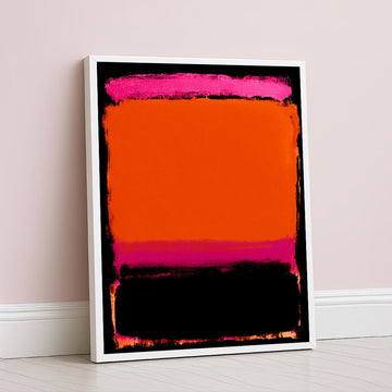 Mark Rothko Orange And Pink Canvas Wall Art