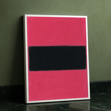 Mark Rothko Pink And Black Canvas Wall Art