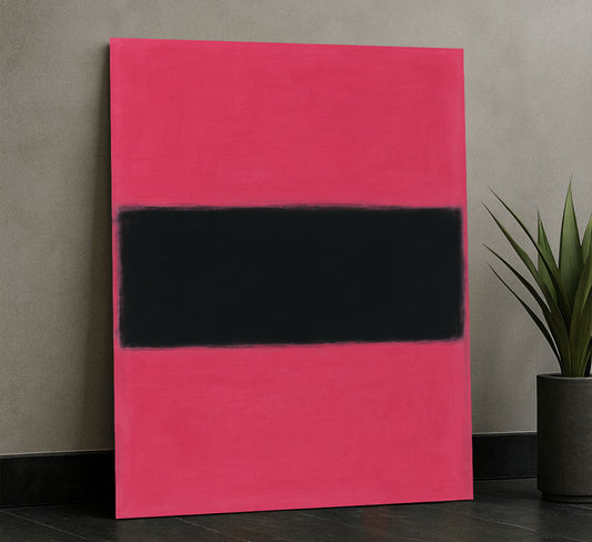 Mark Rothko Pink And Black Canvas Wall Art