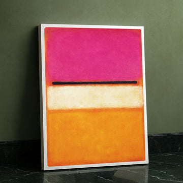 Mark Rothko Pink And Orange Canvas Wall Art