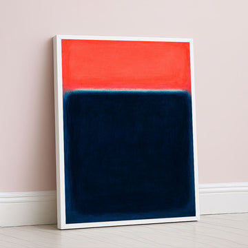 Mark Rothko Style Color Field Abstract Canvas Wall Art