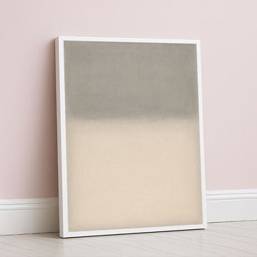 Mark Rothko Inspired Soft Gradient Canvas Wall Art