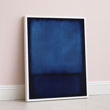 Mark Rothko Blue And Navy Canvas Wall Art