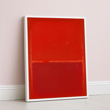 Mark Rothko Red And Orange Canvas Wall Art