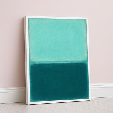 Mark Rothko Style Color Block Abstract Canvas Wall Art