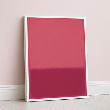 Mark Rothko Red And Pink Canvas Wall Art