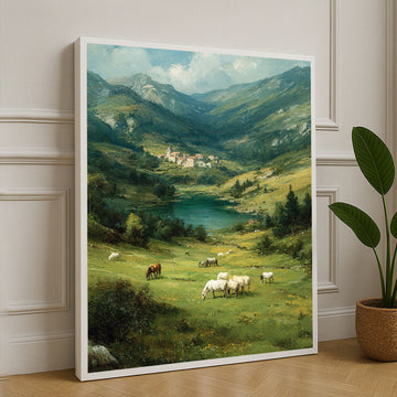 Sleek Minimalist Style Canvas Wall Art