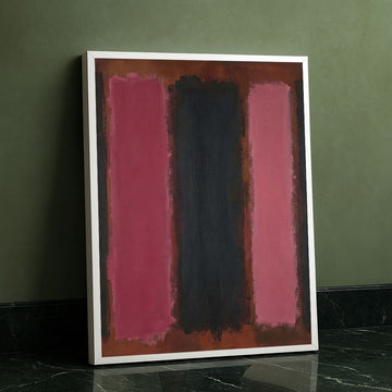 Mark Rothko Pink And Black Canvas Wall Art
