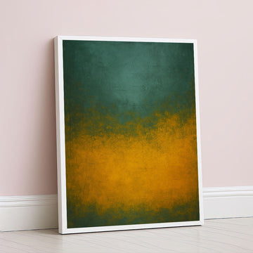 Mark Rothko Green And Yellow Canvas Wall Art