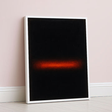 Mark Rothko Inspired Red And Black Canvas Wall Art