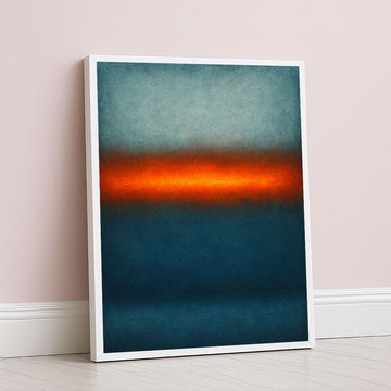 Mark Rothko Style Color Field Abstract Canvas Wall Art
